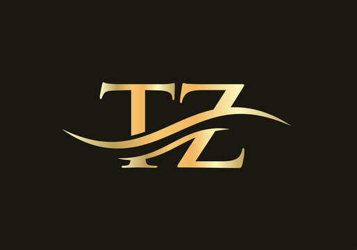 TZ Modern creative unique elegant minimal. TZ initial based letter icon logo. TZ logo design