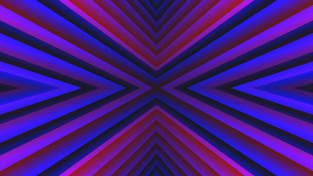 Razor Sharp Shards of Bright Pointed Triangles to Centre