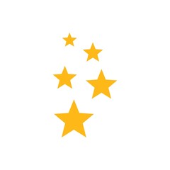 Obraz premium Star sparkle gold