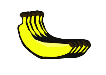 Bunch of bananas in one pictures