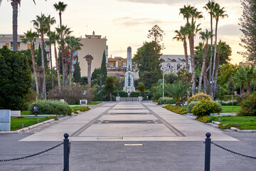 Piazza Vittorio Emanuele - Victor Immanuel Square Taken at Sunset
