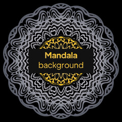 Decorative mandala pattern. Vector illustatration for design