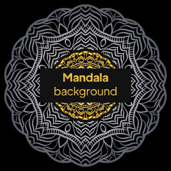 Decorative mandala pattern. Vector illustatration for design