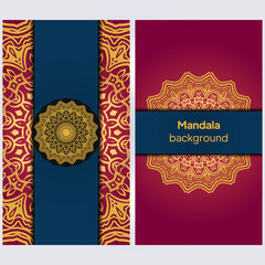 Mandala Vector Design Elements. Round ornament decoration. Vector