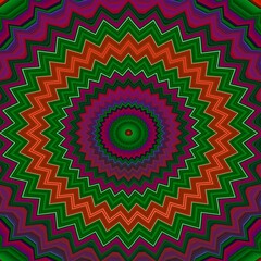 multicolor Mandala Kaleidoscope for Events, Background, Backdrop, Intro, Burn