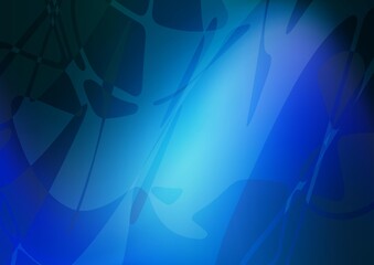 Vector doodle blurred template.