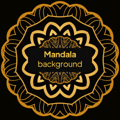 Round pattern, vector ornament Outline flower mandala. decorative ornament. floral design element.