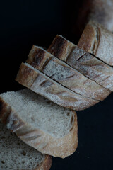 Homemade paradise sourdough whole bread.
