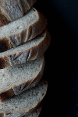 Homemade paradise sourdough whole bread.