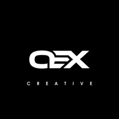 OEX Letter Initial Logo Design Template Vector Illustration