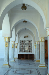 Fototapeta premium Mubarak Mosque. Modern Islamic architecture. Sharm el Sheikh, Egypt