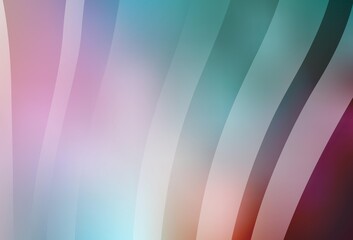 Light Green, Red vector abstract blurred background.