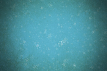 Fototapeta na wymiar snowflakes on old paper texture