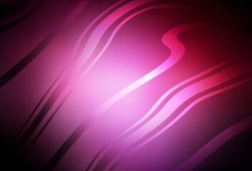 Dark Pink vector blurred bright pattern.