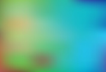 Light Blue, Yellow vector blurred shine abstract texture.