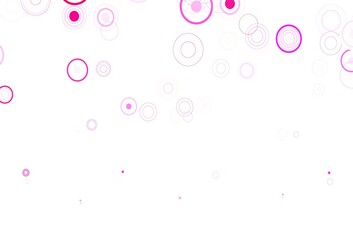 Light Purple, Pink vector background with spots.
