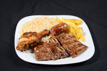 carne de res a la parrilla