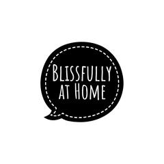 ''Blissfully at home'' 