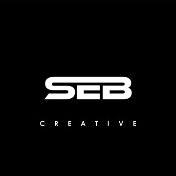 SEB Letter Initial Logo Design Template Vector Illustration