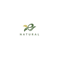 natural logo template 