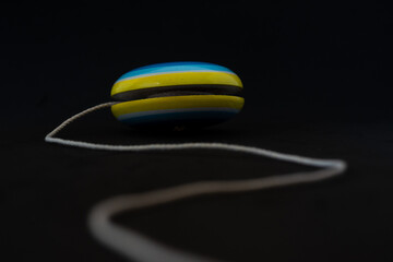 Yo-yo Traditional Mexican wooden handcraft toy