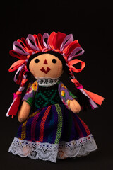 Nice Traditional Mexican handcraft Marias rag doll toy