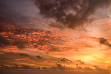 Dramatic sky, perfect for sky replacement, background or any other application