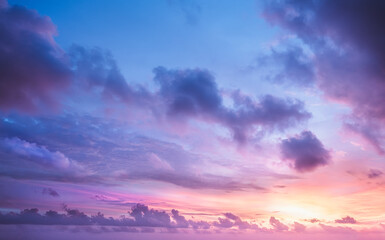 Dramatic sky, perfect for sky replacement, background or any other application