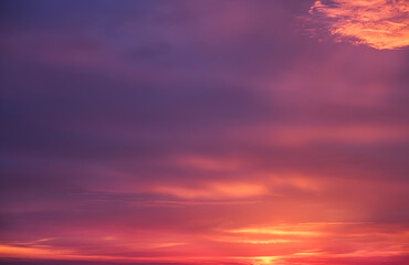 Dramatic sky, perfect for sky replacement, background or any other application