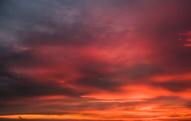 Dramatic sky, perfect for sky replacement, background or any other application