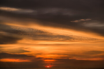 Fototapeta premium Dramatic sky, perfect for sky replacement, background or any other application