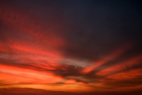 Dramatic sky, perfect for sky replacement, background or any other application