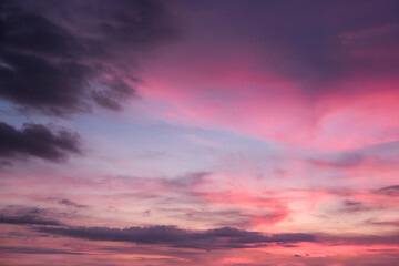 Dramatic sky, perfect for sky replacement, background or any other application