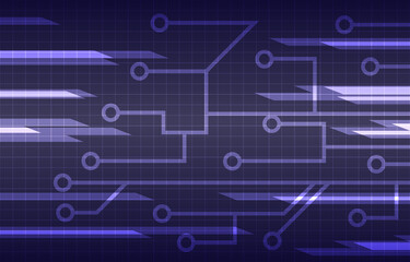 Abstract Technology blue Background