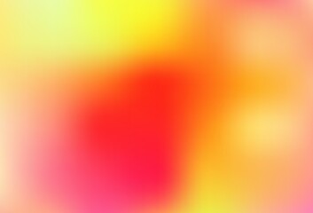 Light Red, Yellow vector colorful abstract background.
