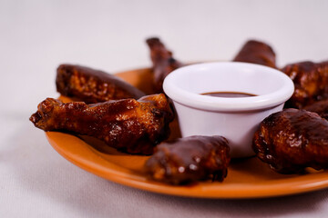 Alitas de pollo a la barbacoa