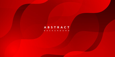 Abstract colorful red curve background	
