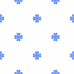 Chevron watercolor pattern. Blue cute boho chic 