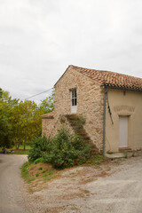 Fototapeta na wymiar Old small French house