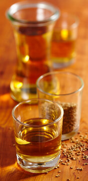 Vodka-based anise schnapps with vanilla, anise seeds and sugar