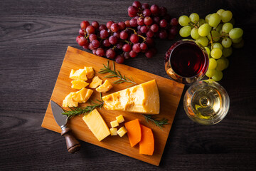 ワインとチーズ