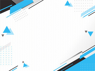 Abstract Geometric Background with Zigzag Pattern.