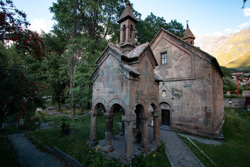 Fototapeta premium modest stone church in Georgia