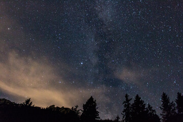 Fototapeta premium starry night sky