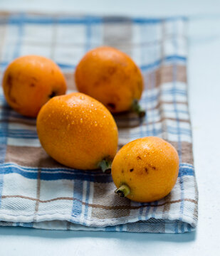Fresh medlar fruits