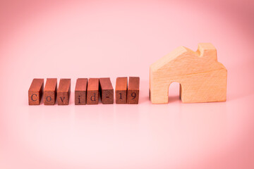 Protect yourself from Covid-19 by staying at home.