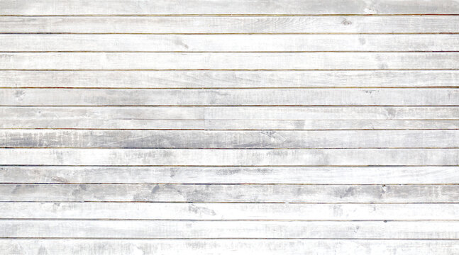 Holzbretter Hintergrund in weiß als rustikale Textur aus Holz