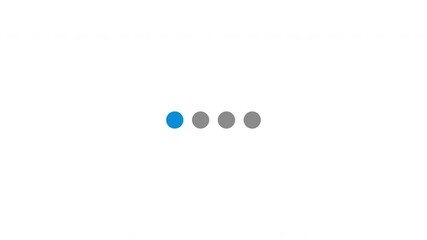Circle loading bar in progress animation, Alpha Channel (transparent background + Loop 4k)