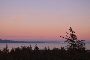 Pink Sunset landscape nature photography