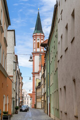 Fototapeta na wymiar Straubing in Bavaria